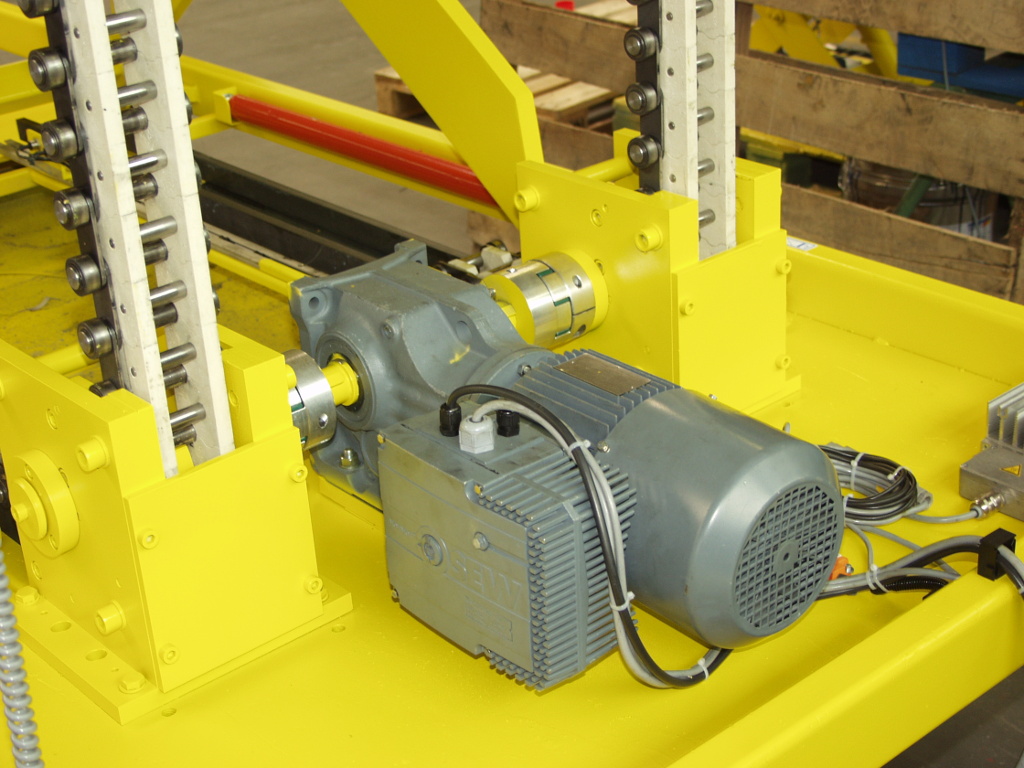 Integral drive unit with flexible coupling